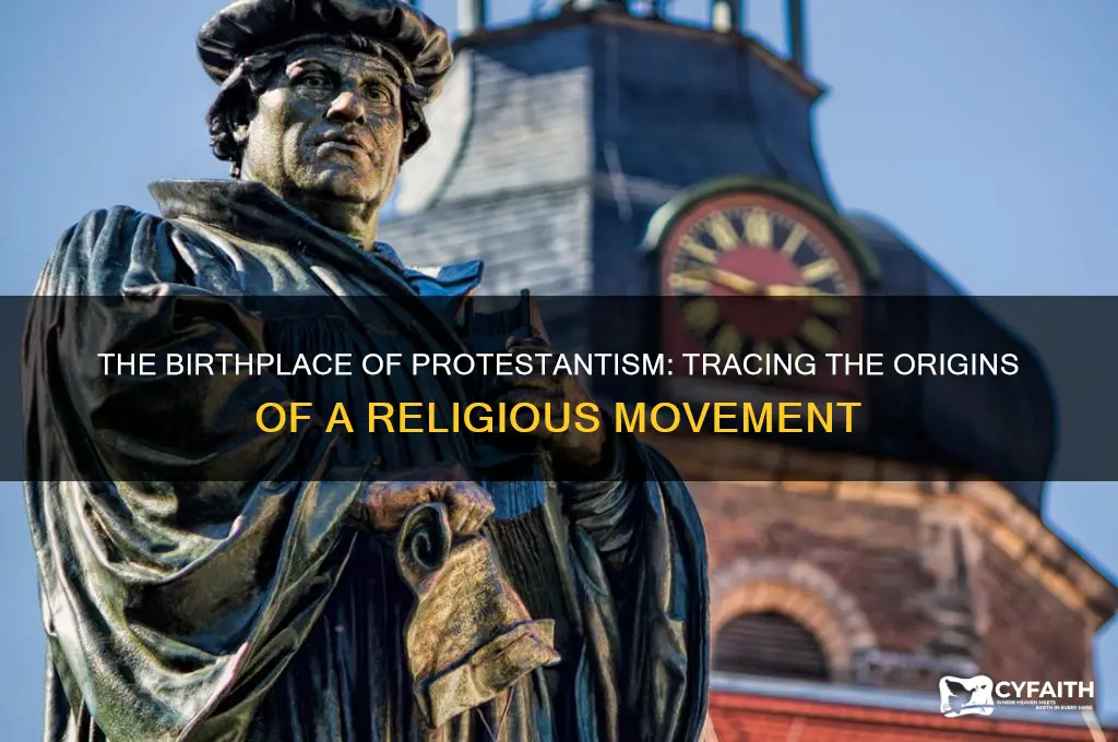 where did the protestant religion orignate