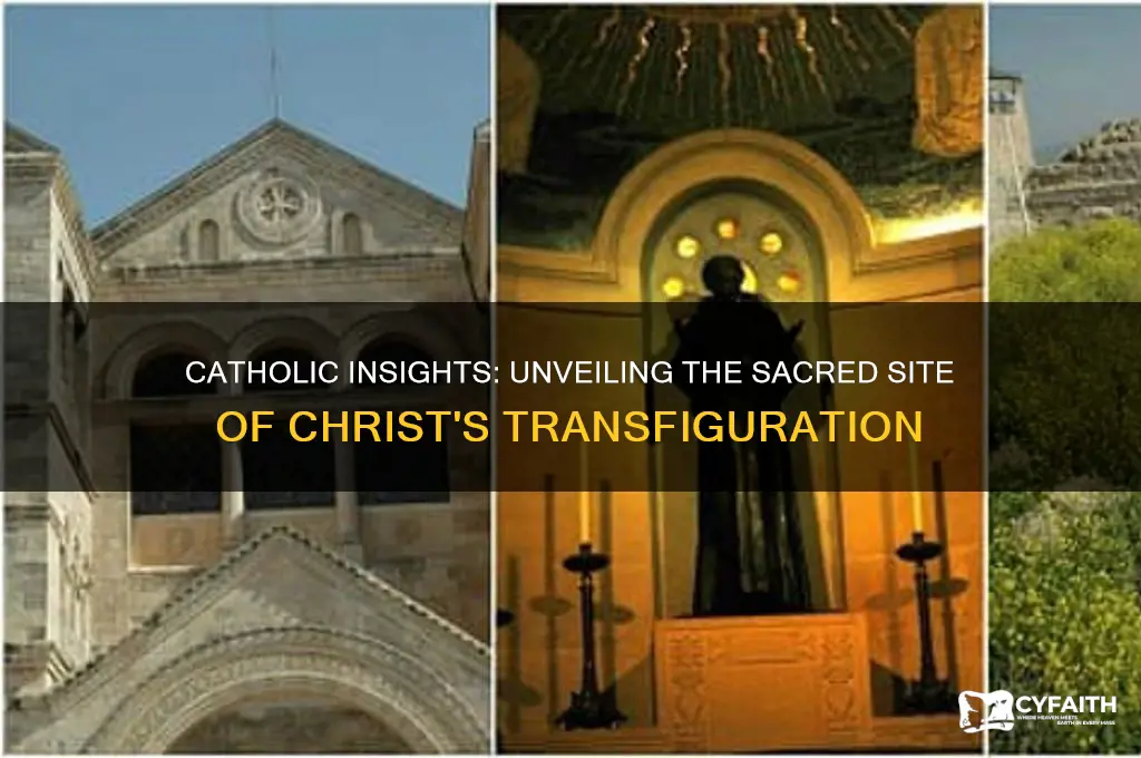 where did the transfiguration take place catholic