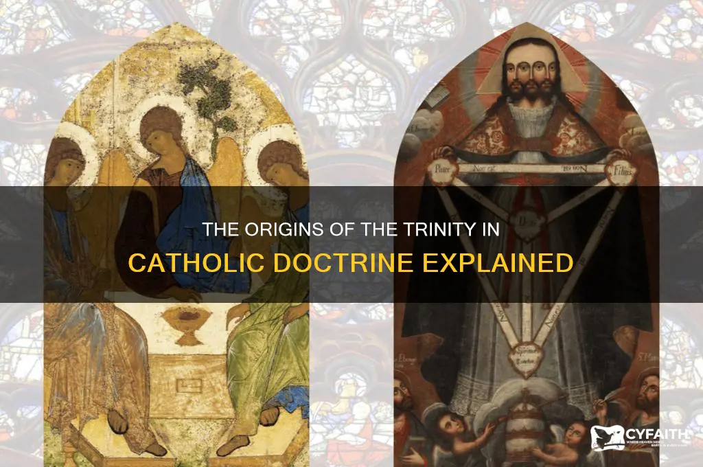 where did the trinity come from catholics
