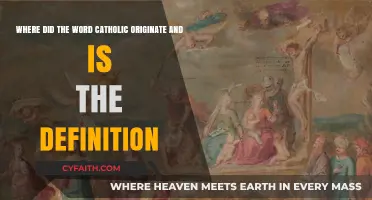 Catholic's Origin: Unraveling the Word's History and True Meaning