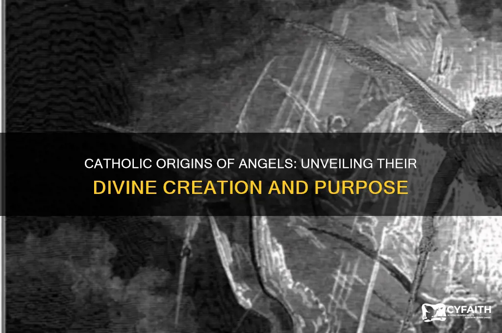 where do angels come from catholic