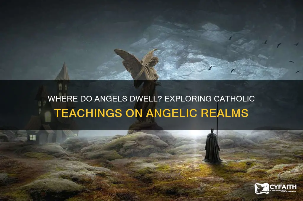 where do angels live catholic