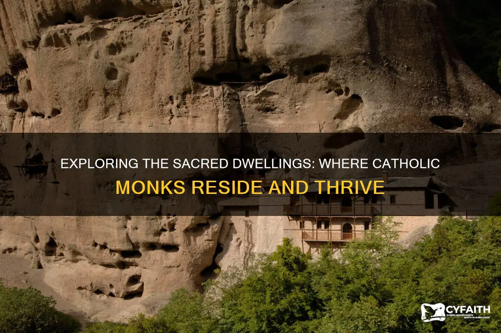 where do catholic monks live