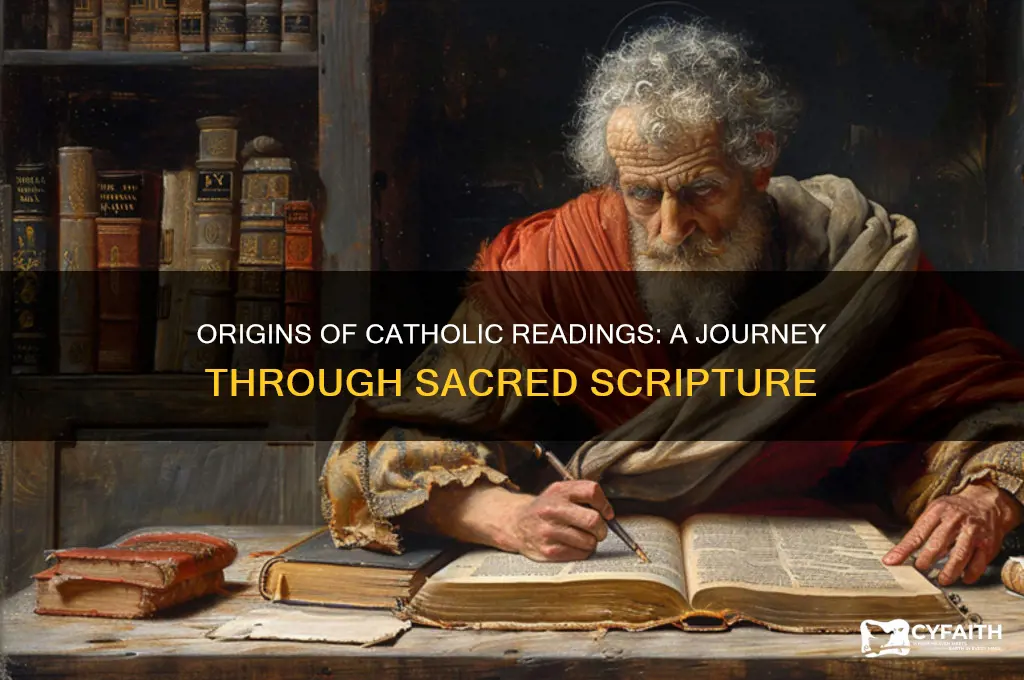 where do catholic readings come from