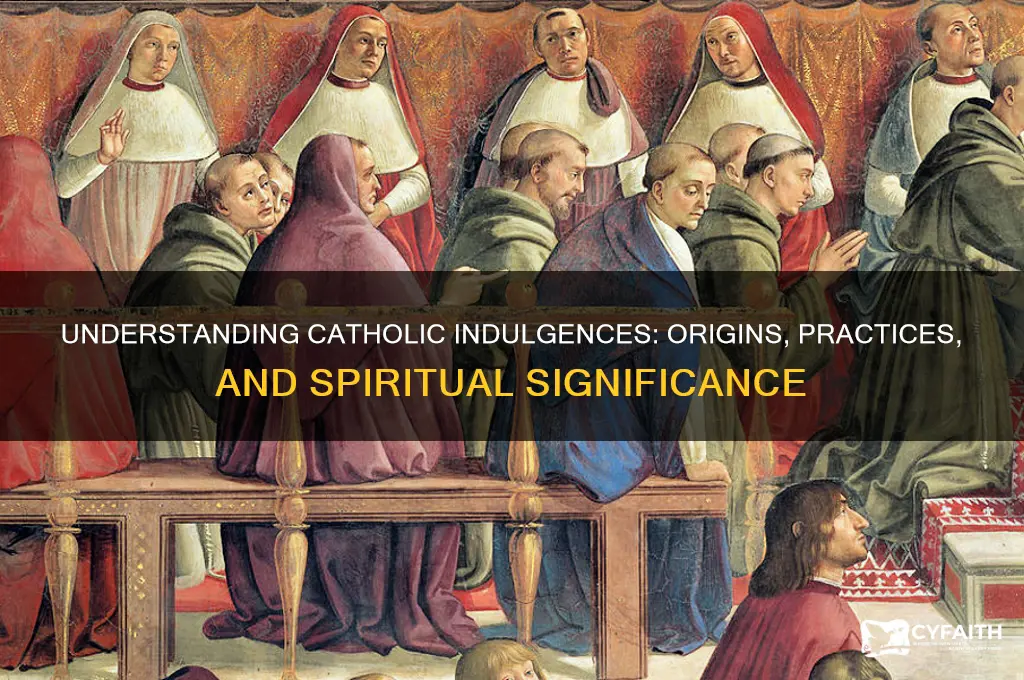 where do catholics get indulgencea
