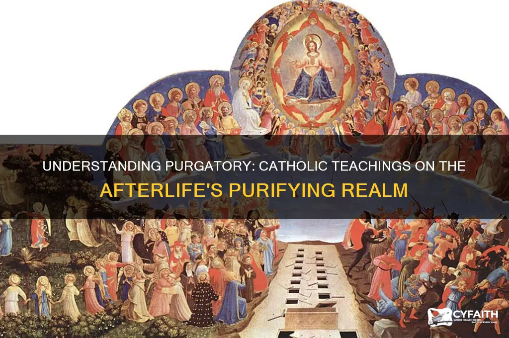 where do catholics get pergatory