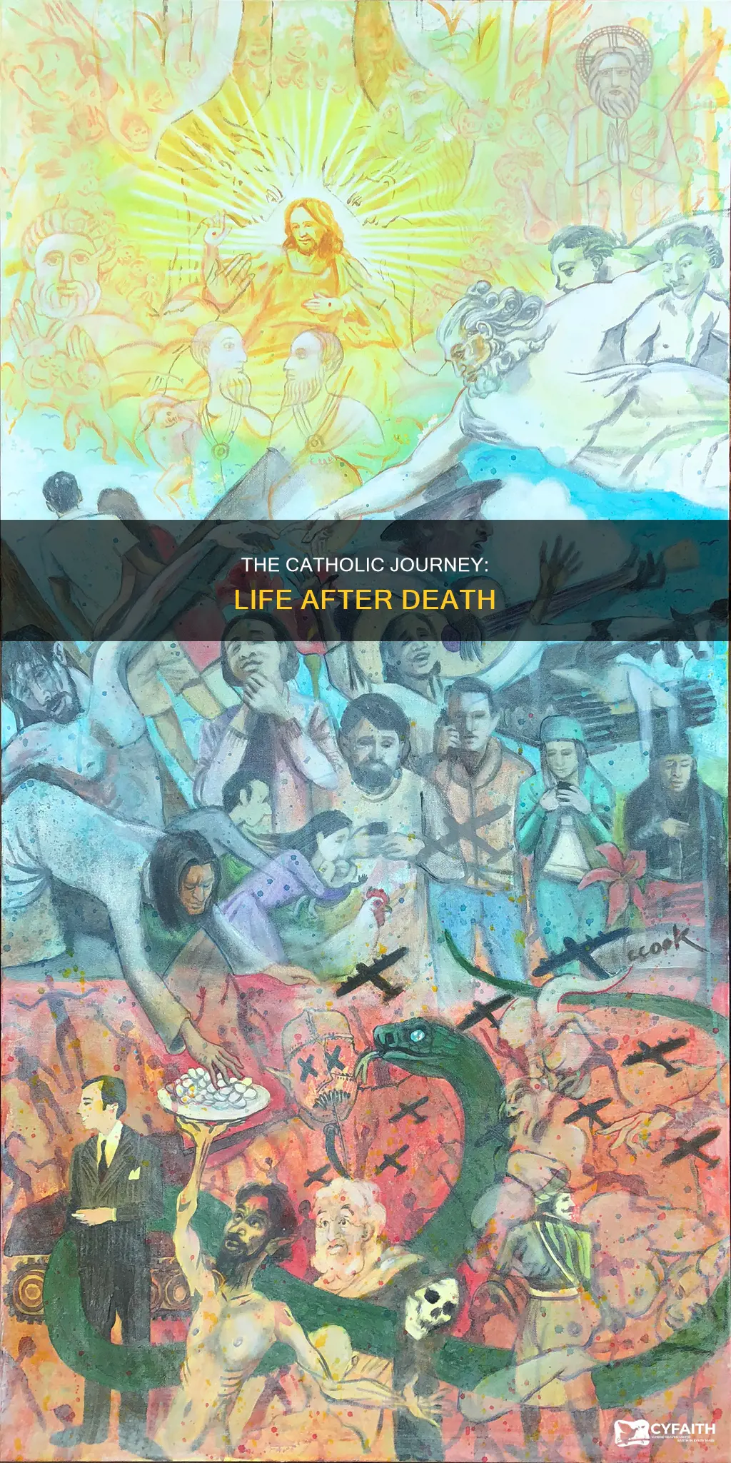 where do catholics go after death