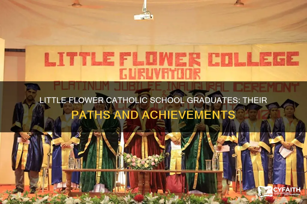 where do graduates of little flower catholica sc
