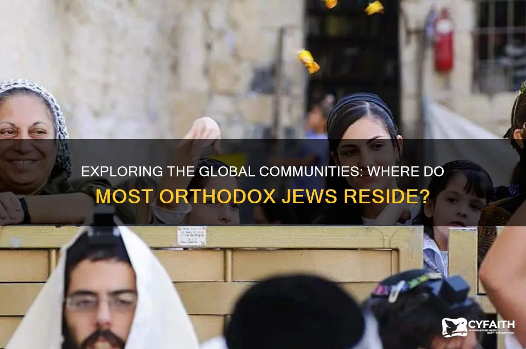 where do most orthodox jews live