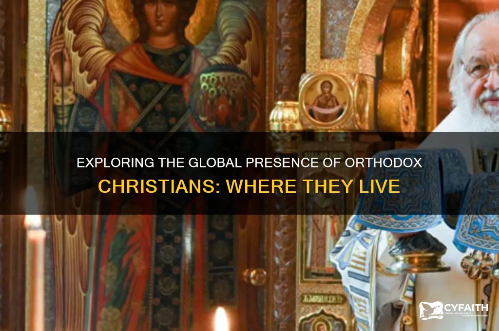 where do orthodox christians live