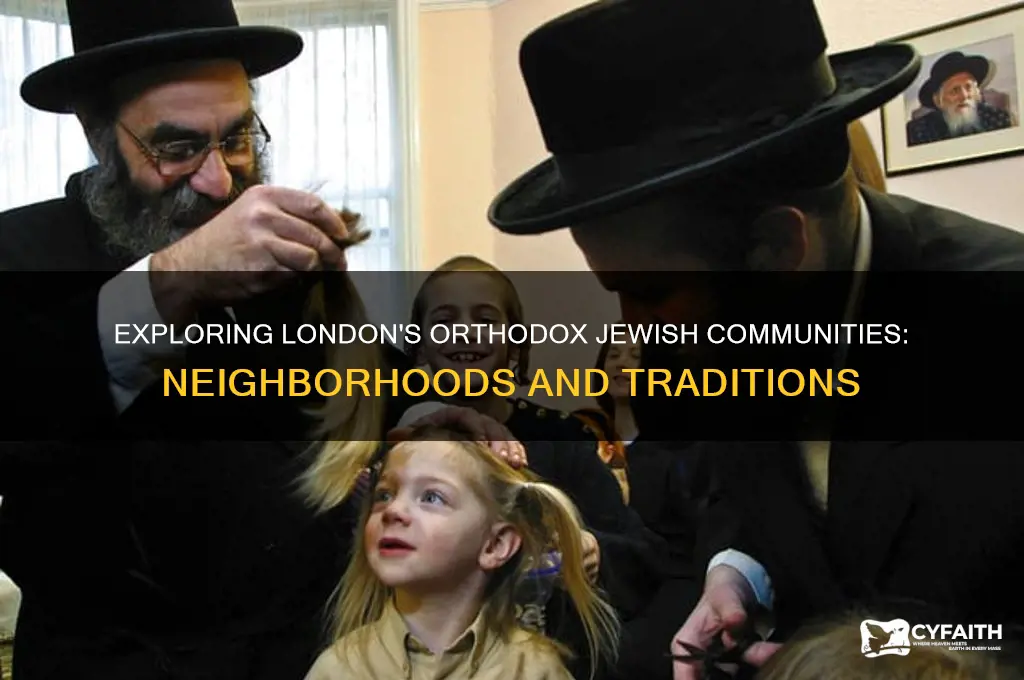 where do orthodox jews live in london
