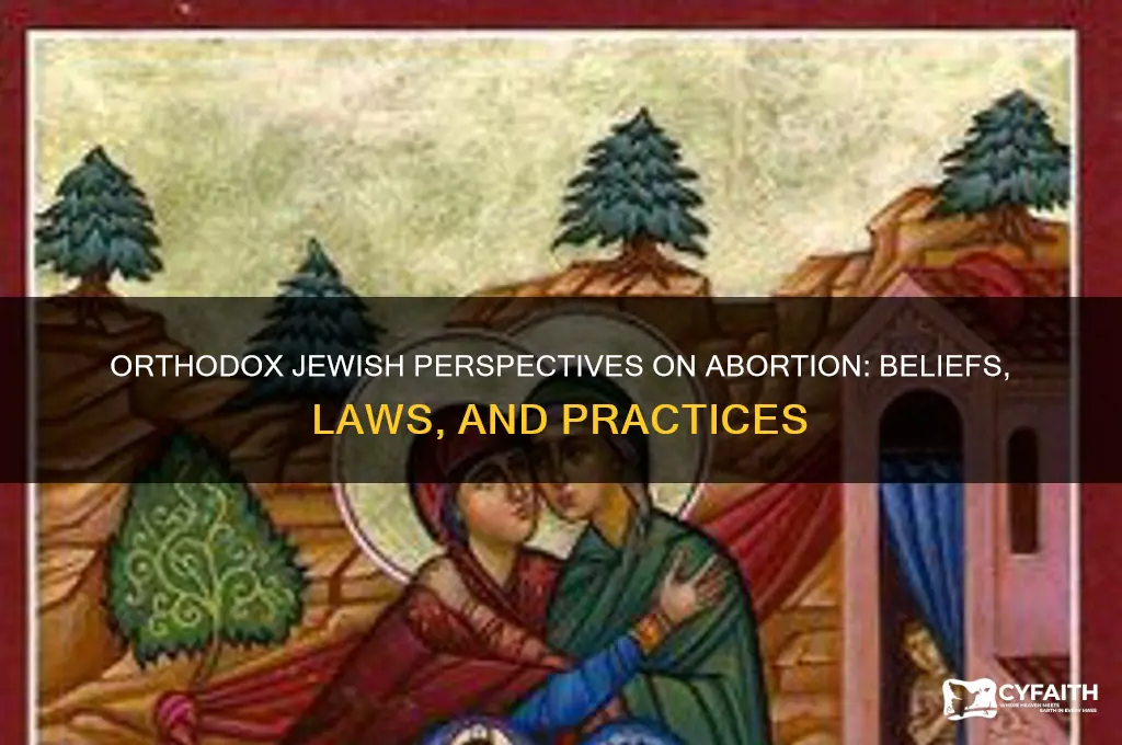 where do orthodox jews stand on abortion