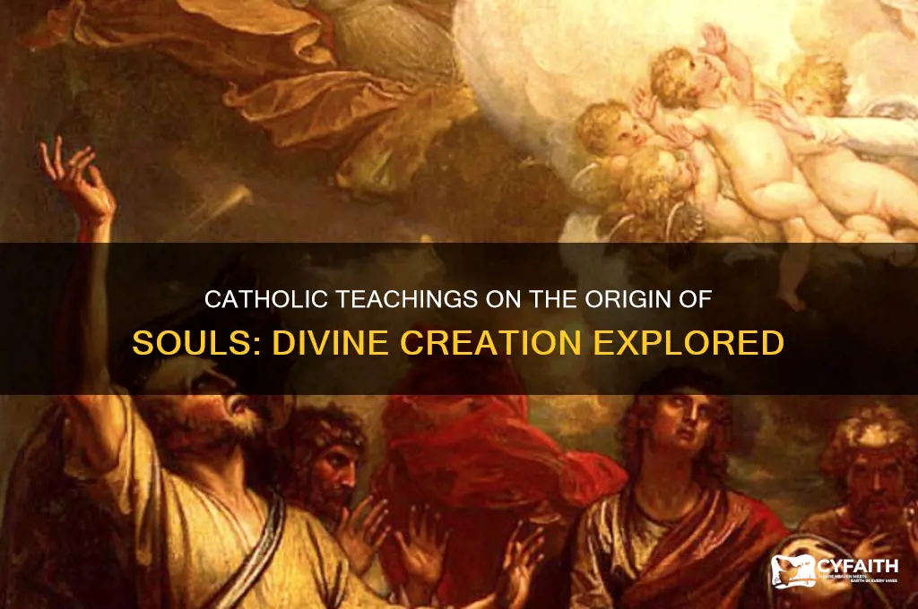where do souls come from catholic