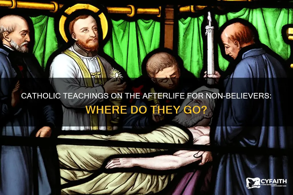 where do unbelievers go when they die catholic