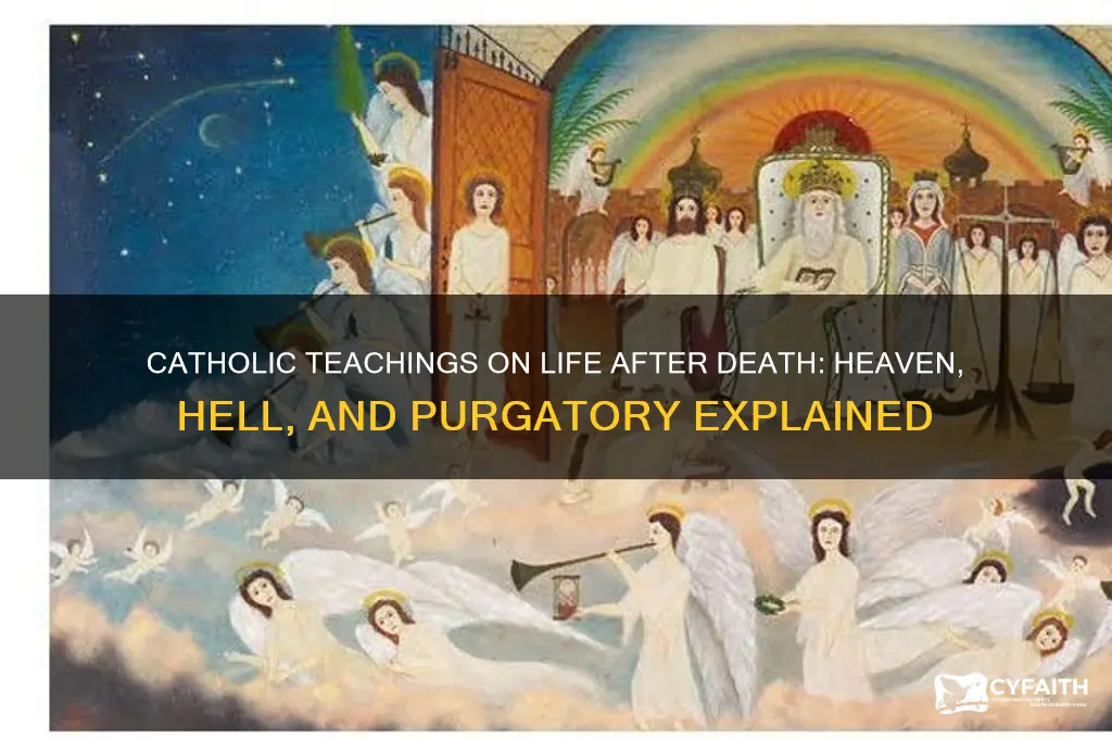 where do we go after death catholic