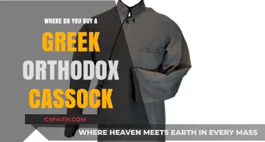 Where to Purchase a Greek Orthodox Cassock: A Comprehensive Guide