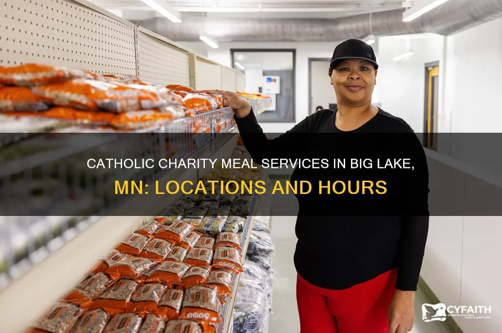 where does catholic charity serve meals in big lake mn