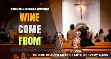 The Sacred Source: Tracing the Origins of Catholic Communion Wine