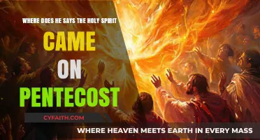 The Holy Spirit's Arrival on Pentecost: A Biblical Exploration