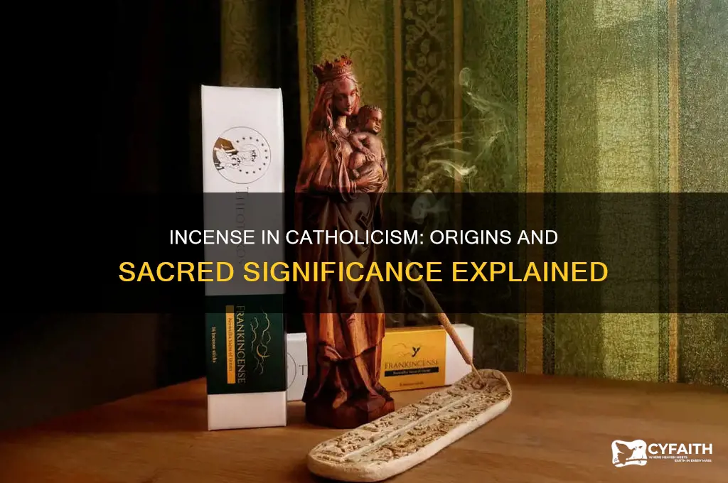 where does incense as a catholic symbol come from