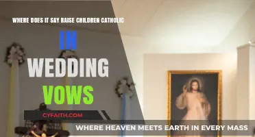 Catholic Wedding Vows: Do They Include Raising Children in the Faith?