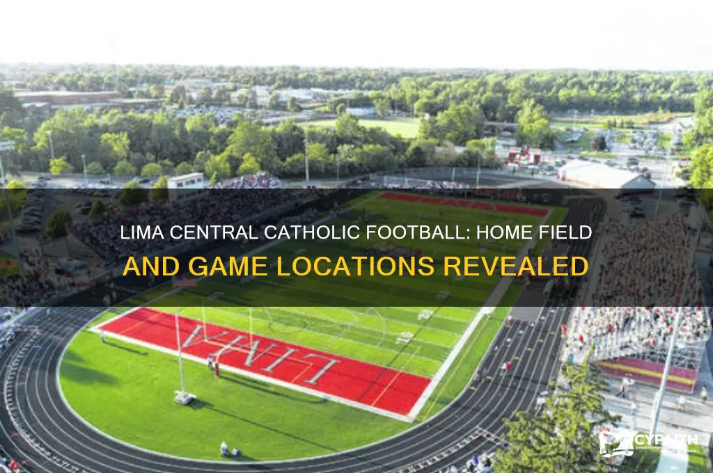 where does lima central catholic play football