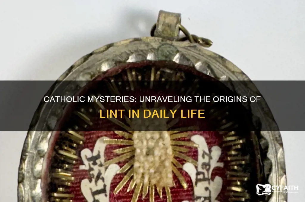 where does lint come from catholic
