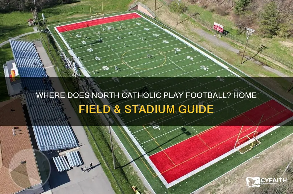 where does north catholic play football