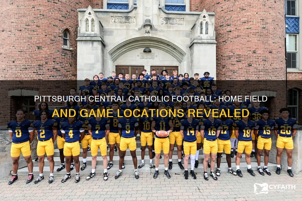where does pittsburgh central catholic play football