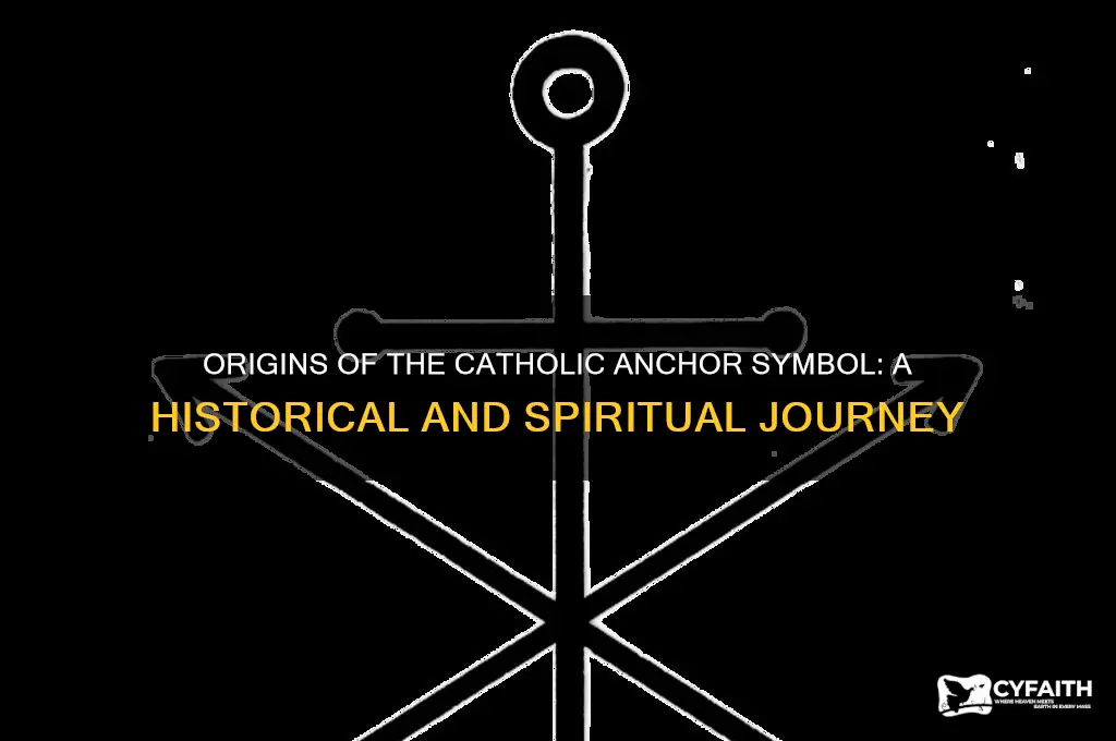 where does the catholic anchor symbol come from