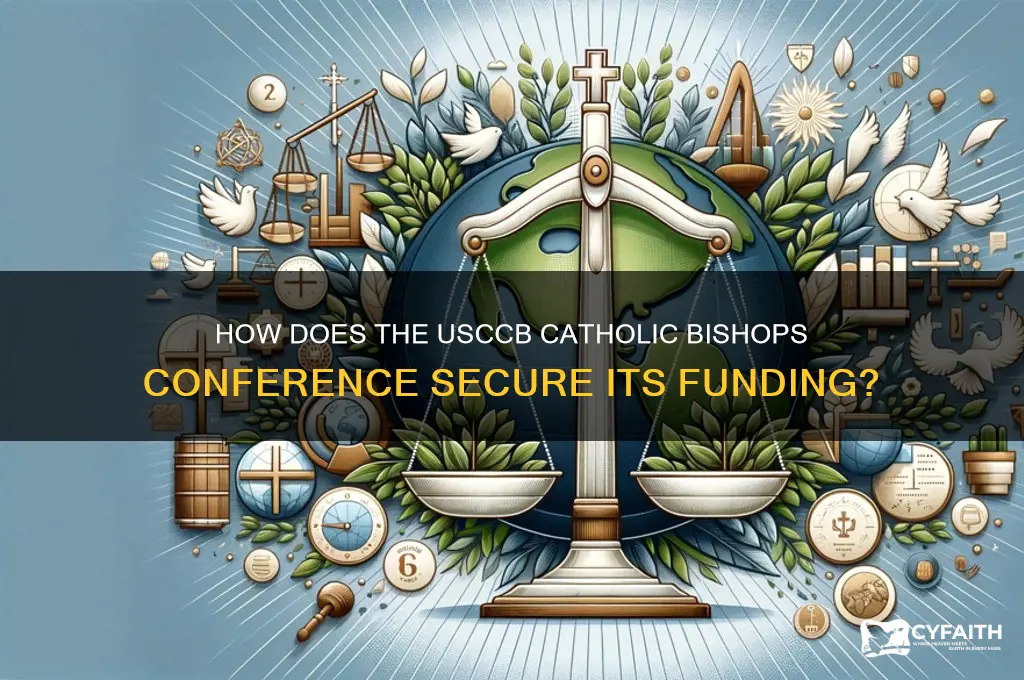 where does the catholic bishops usccb get yhere funding from