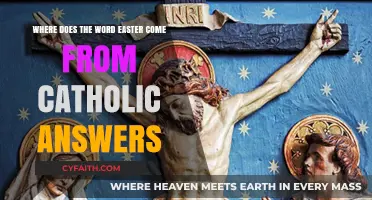 The Catholic Origins of Easter: Unraveling the Word's Ancient Roots
