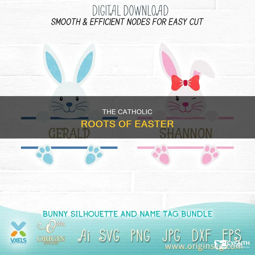 where does the word easter come from catholic