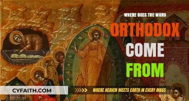 Unveiling the Ancient Roots of the Term 'Orthodox