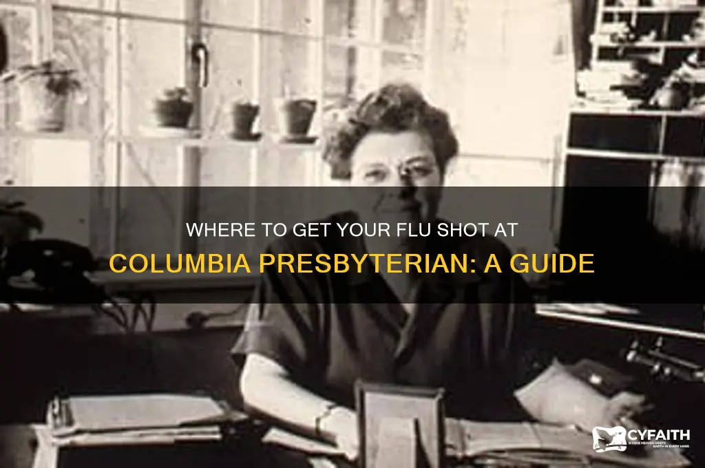 where get flu shot columbia presbyterian