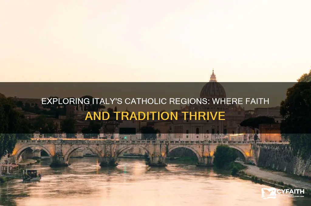 where in italy are people catholic