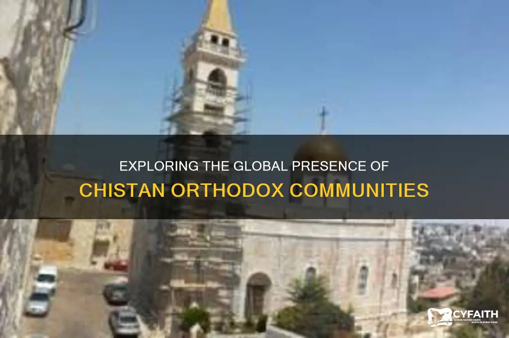 where in the world will you find chistan orthodox