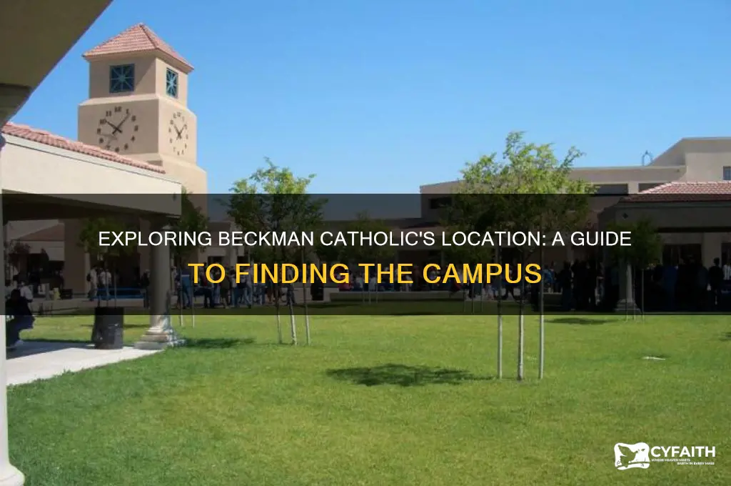 where is beckmqn catholic