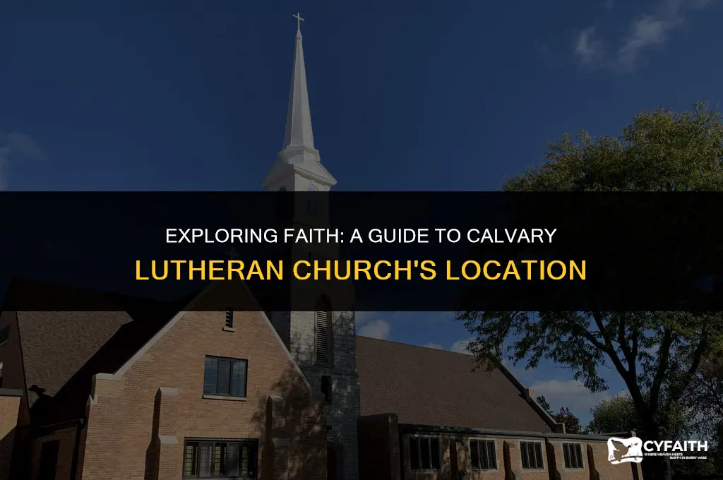 where is calvary lutheran church