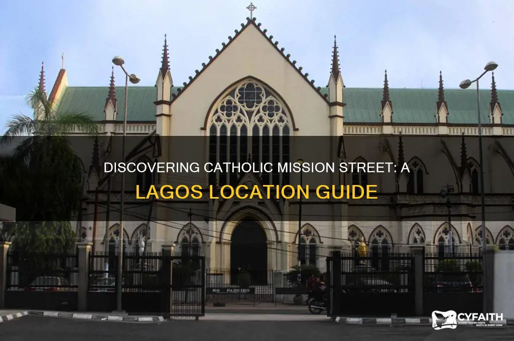where is catholic mission street in lagos