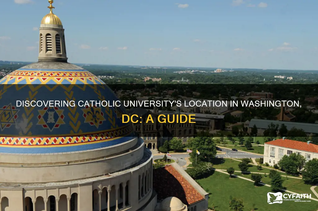 where is catholic university in dc