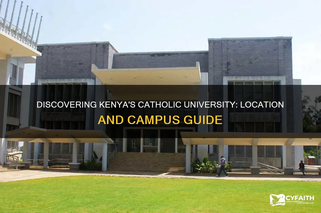 where is catholic university in kenya