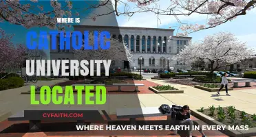 Discovering Catholic University's Location: A Guide to Its Campus