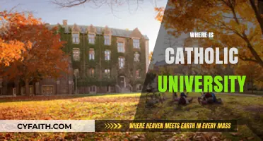 Discovering Catholic University's Location: A Guide to Its Campus and Surroundings