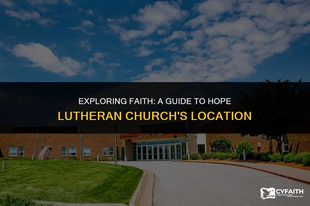 where is hope lutheran church