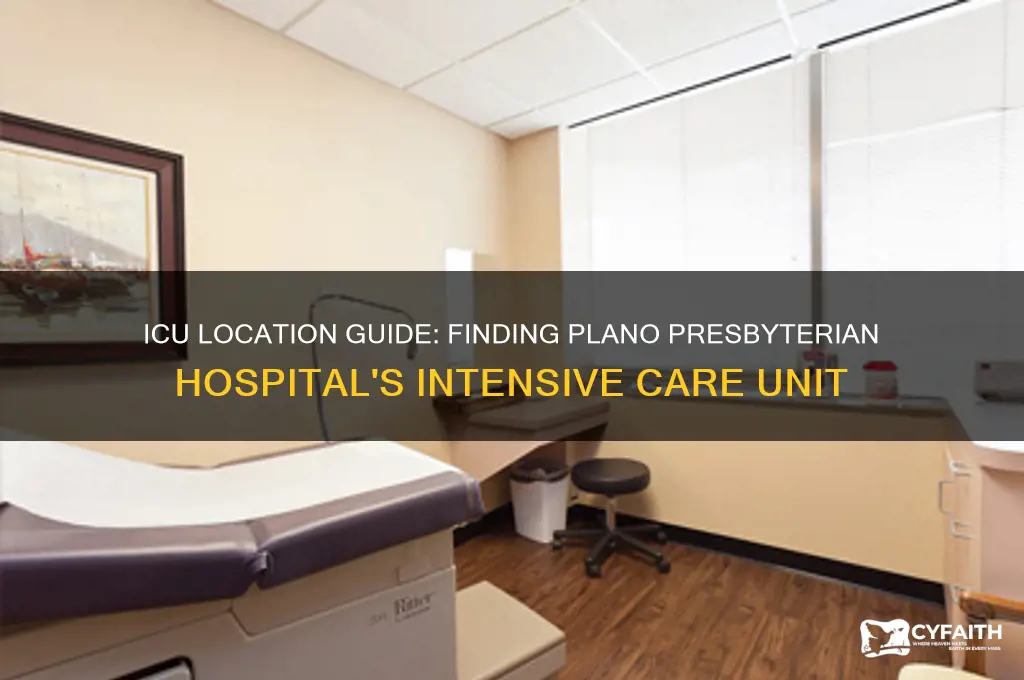 where is icu located at plano presbyterian hospital