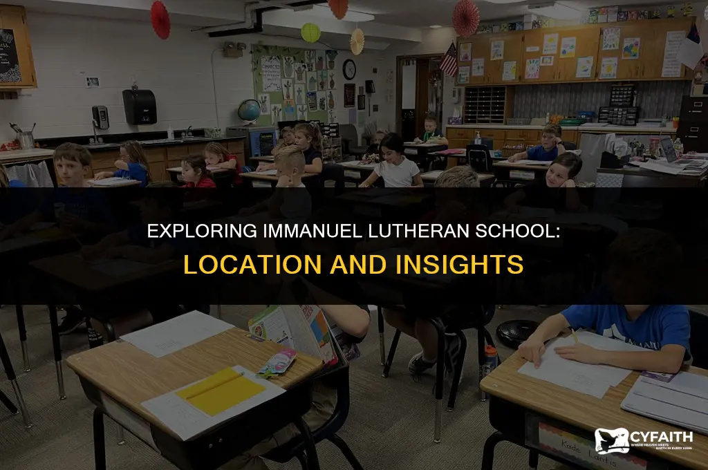 where is immanual lutheran school