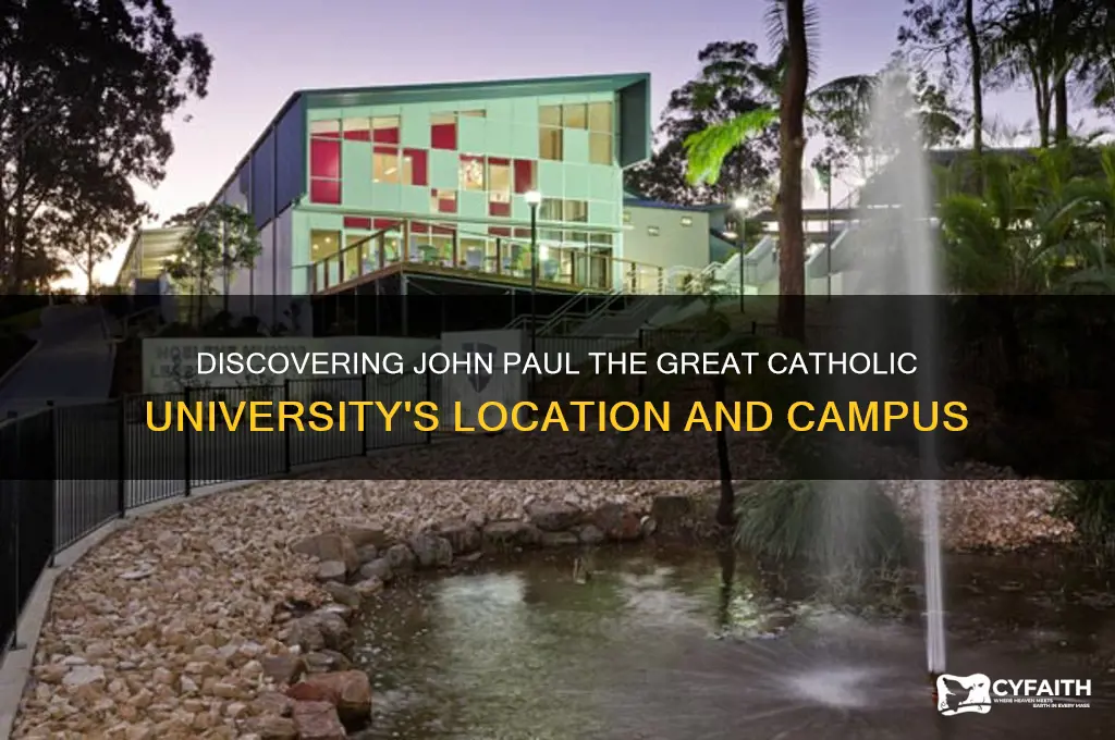 where is john paul the great catholic university