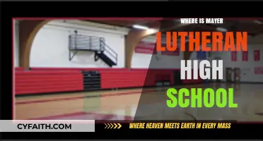 Exploring the Location of Mayer Lutheran High School