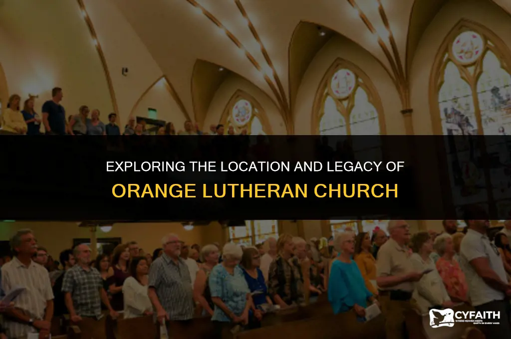 where is orange lutheran